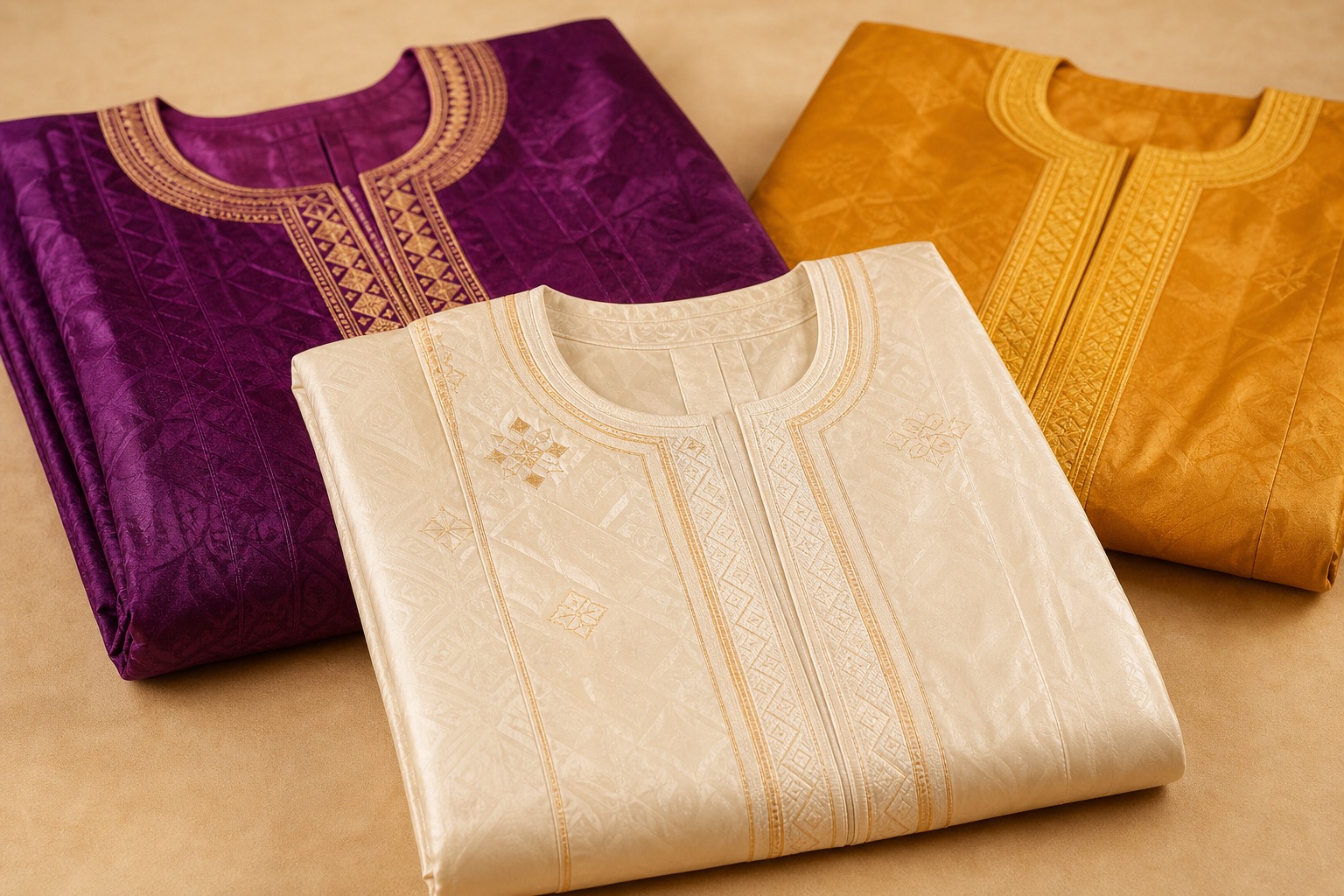 Boubou brodé homme